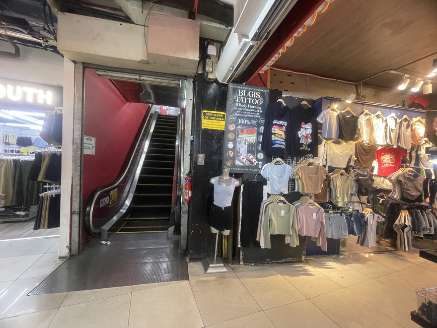 bugis street stair case to level 2
