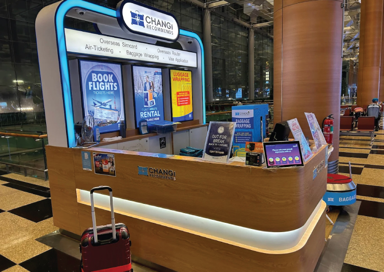 Changi Recommends Airport money changer