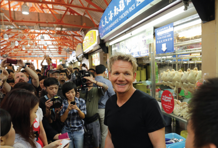 Gordon Ramsay at Tian Tian Hainanese Chicken Rice
