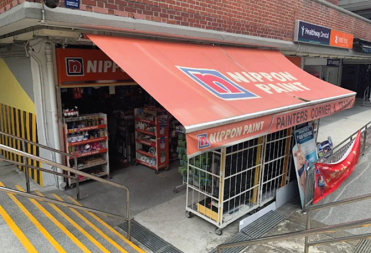 Paint shop at Nippon Paint Painter Corner