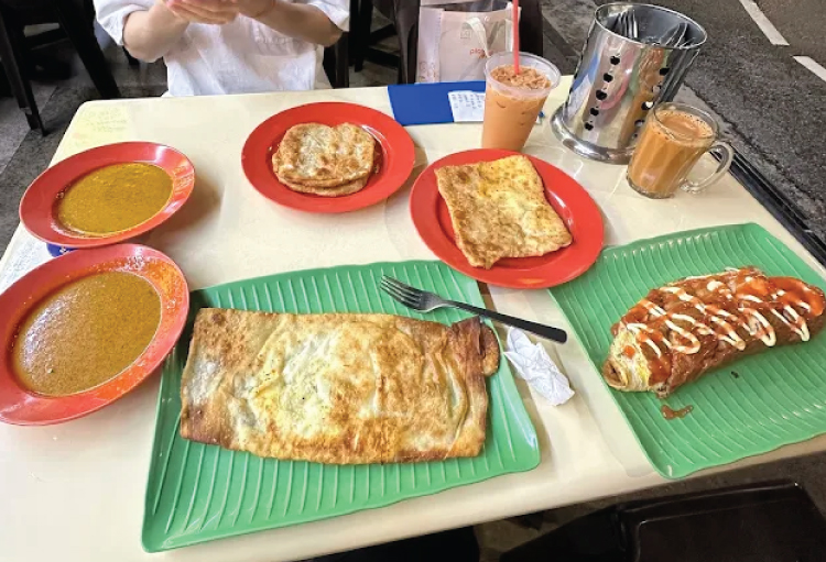 Singapore Food Guide Roti Prata
