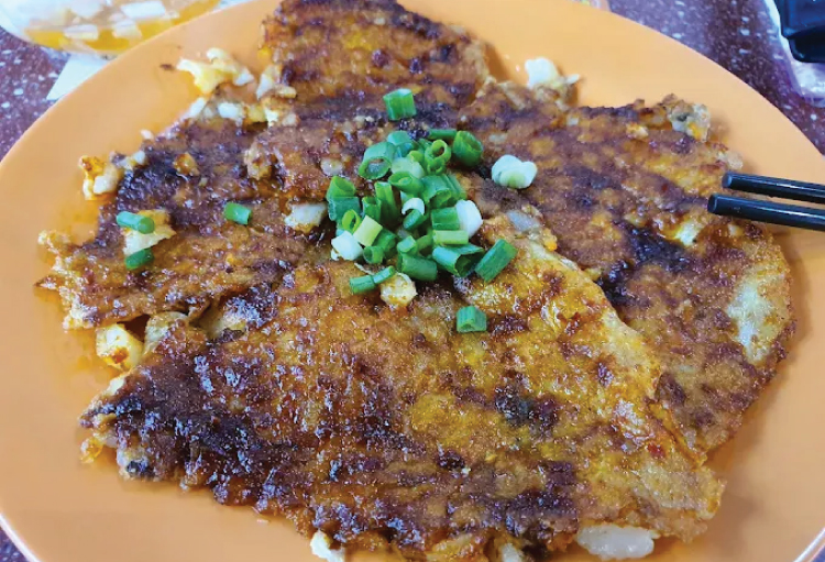 Singapore food Carrot Cake