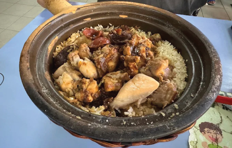 Singapore food Claypot Rice