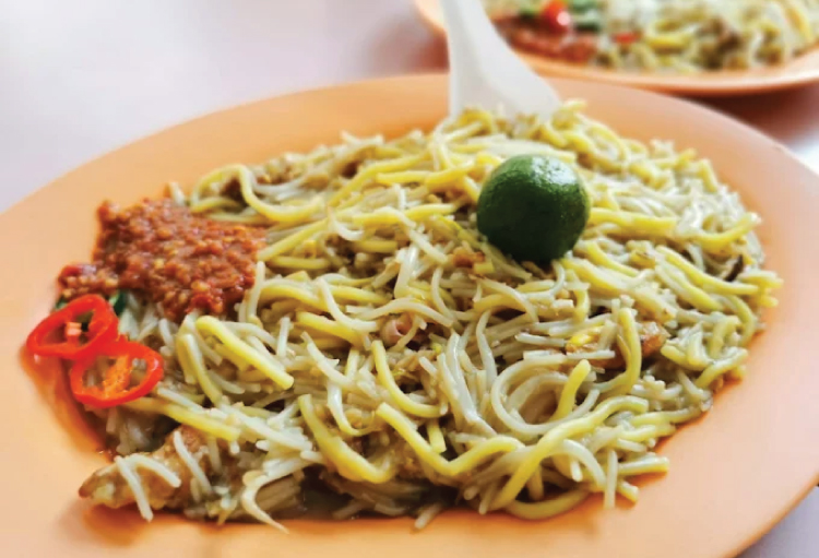 Singapore food Fried Hokkein Mee