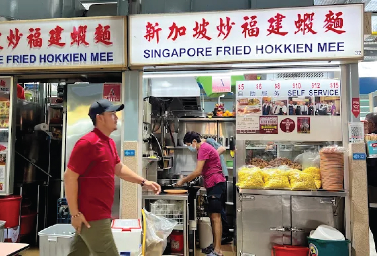Singapore food Guide Fried Hokkein Mee