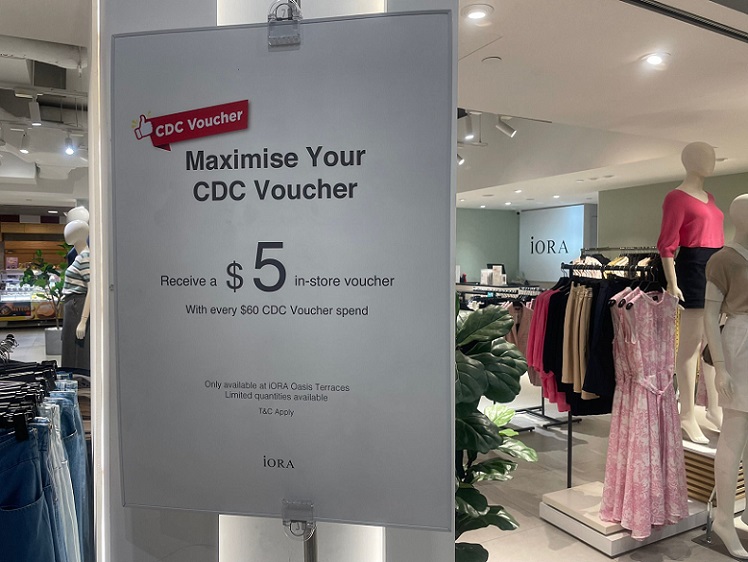 iora cdc voucher oasis terrace