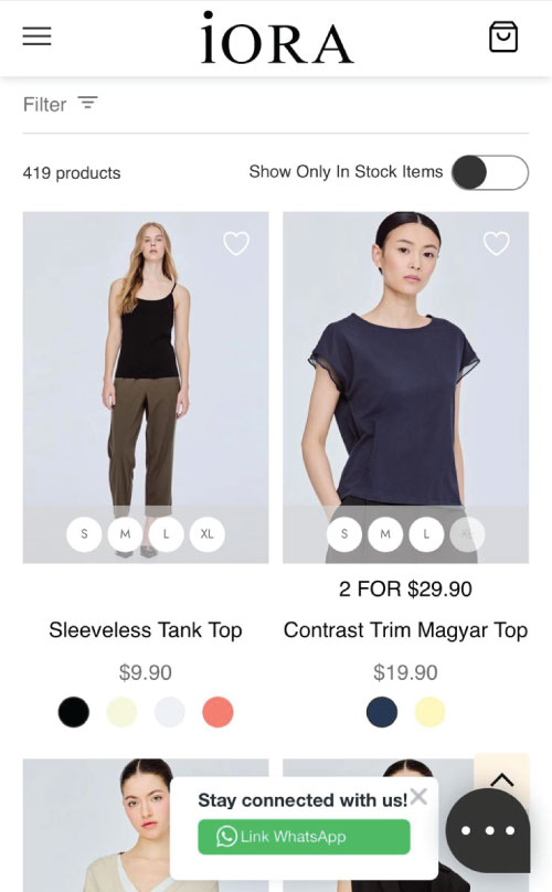 iora online shop