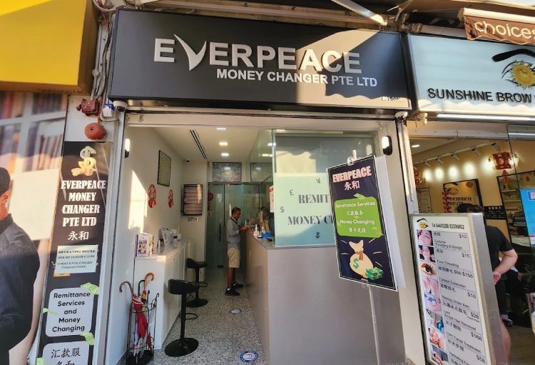 Money Changers Singapore Everpeace Money Changer Pte Ltd
