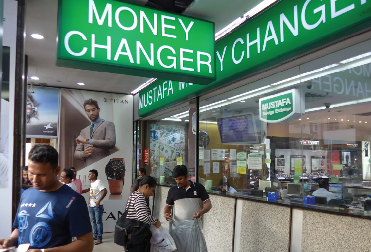 Money Changers Singapore Mustafa's Foreign Exchange