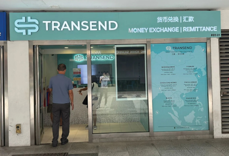 Money Changers Singapore Transend Paya Lebar